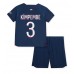 Billige Paris Saint-Germain Presnel Kimpembe #3 Børnetøj Hjemmebanetrøje til baby 2023-24 Kortærmet (+ korte bukser)